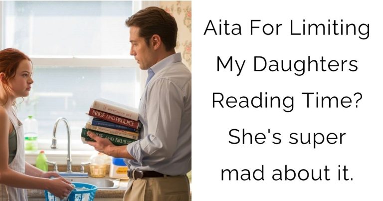 Aita For Limiting My Daughters Reading Time? She’s super mad about it.