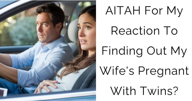 AITAH For My Reaction To Finding Out My Wife’s Pregnant With Twins?