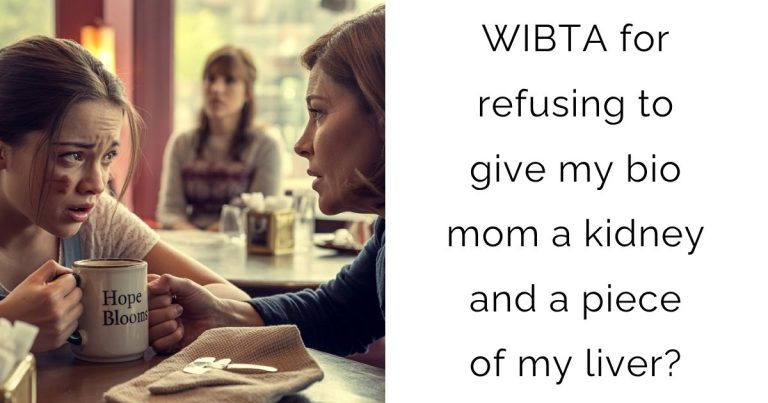 WIBTA for refusing to give my bio mom a kidney and a piece of my liver?