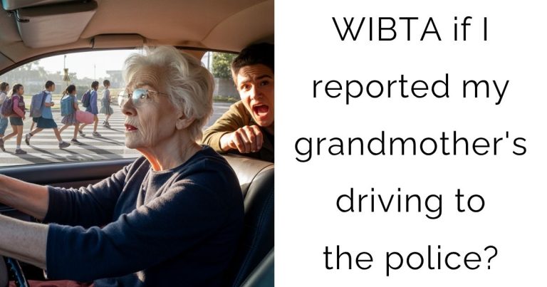 WIBTA if I reported my grandmother’s driving to the police?