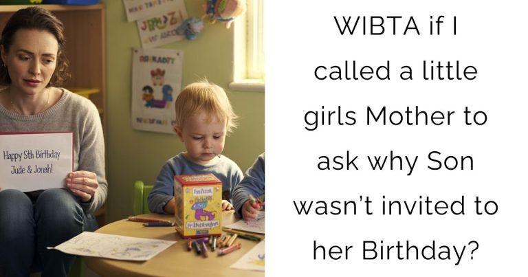 WIBTA if I called a little girls Mother to ask why Son wasn’t invited to her Birthday?