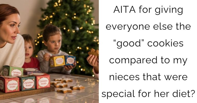 AITA for giving everyone else the “good” cookies compared to my nieces that were special for her diet?