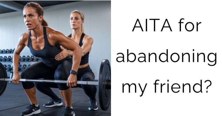 AITA for abandoning my friend?