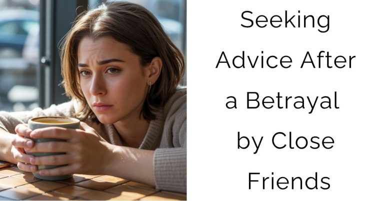 Seeking Advice After a Betrayal by Close Friends