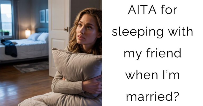 AITA for sleeping with my friend when I’m married?