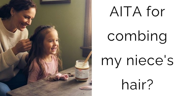AITA for combing my niece’s hair?