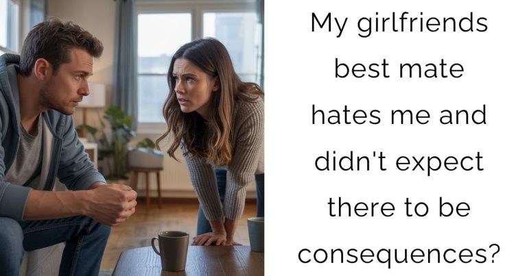 My girlfriends best mate hates me and didn’t expect there to be consequences?