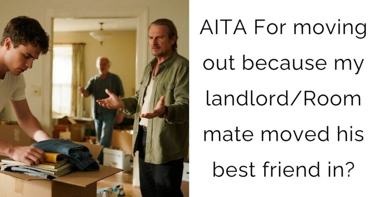 AITA For moving out because my landlord/Roommate moved his best friend in?