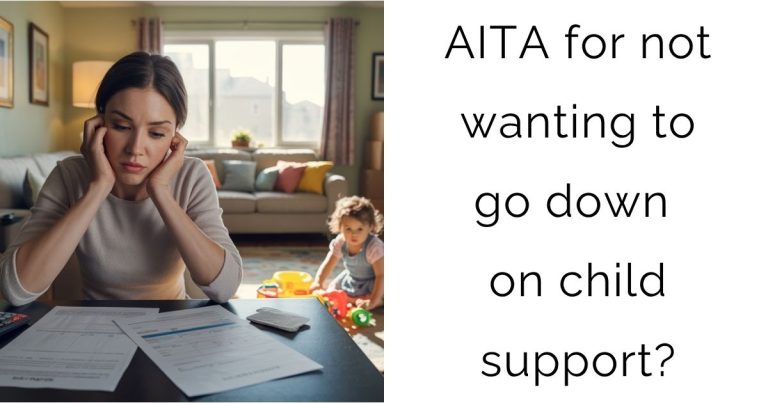 AITA for not wanting to go down on child support?