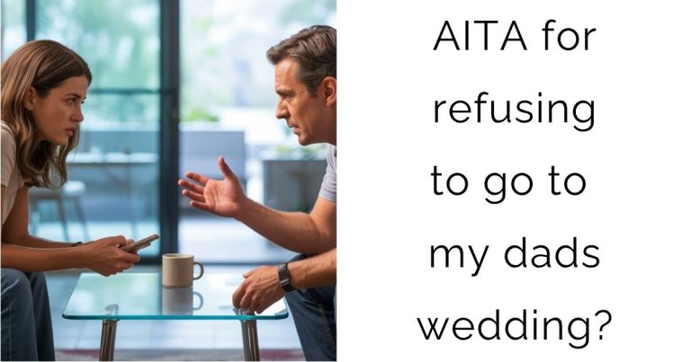 AITA for refusing to go to my dads wedding?