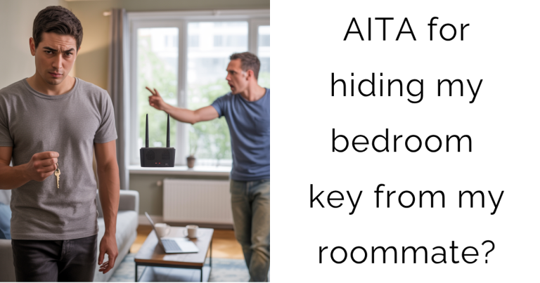 AITA for hiding my bedroom key from my roommate?