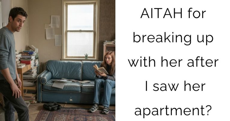 AITAH for breaking up with her after I saw her apartment?