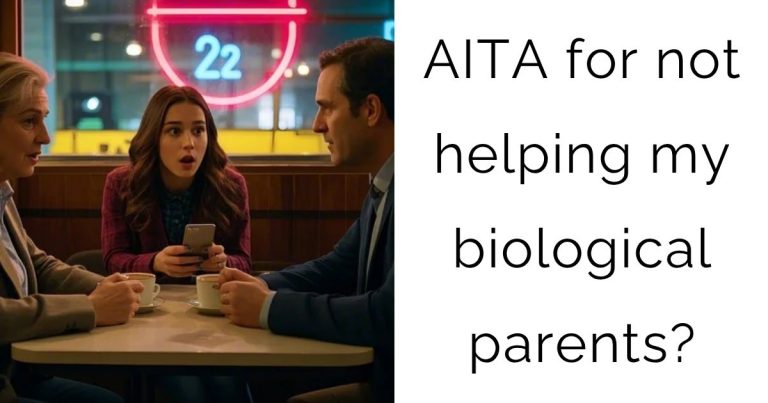 AITA for not helping my biological parents?