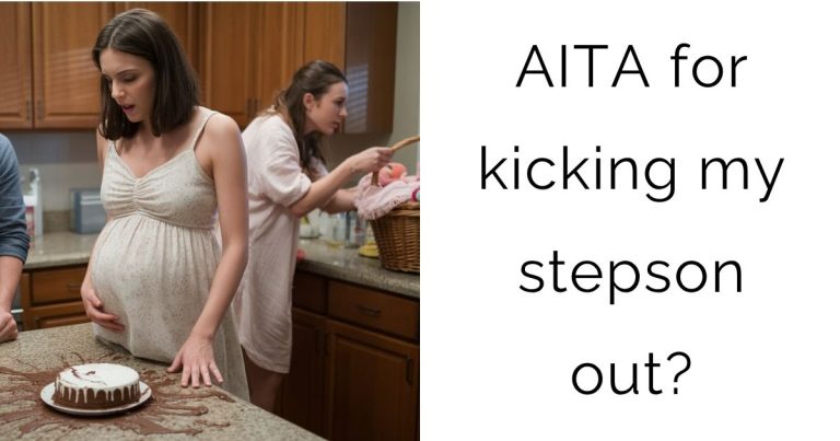 AITA for kicking my stepson out?