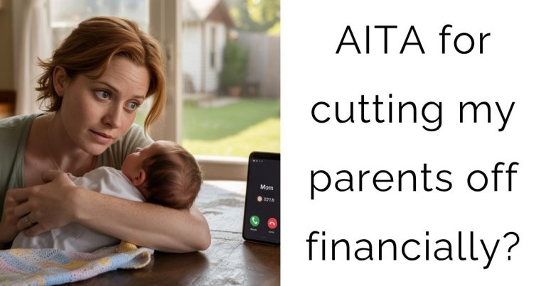 AITA for cutting my parents off financially?