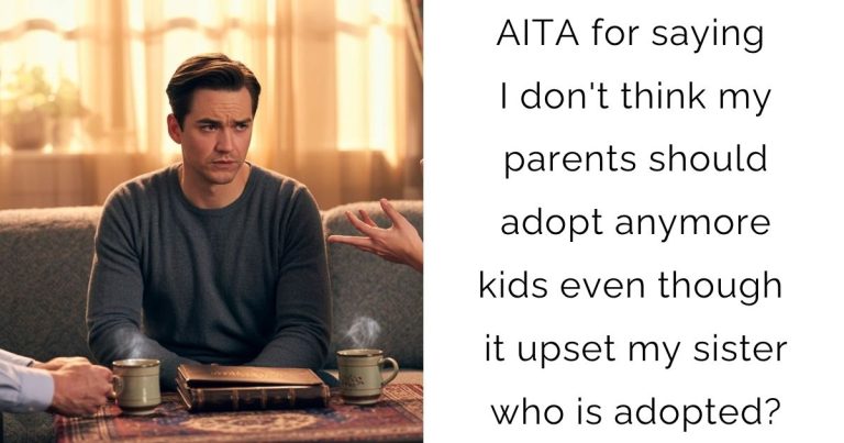 AITA for saying I don’t think my parents should adopt anymore kids even though it upset my sister who is adopted?
