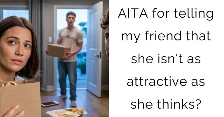 AITA for telling my friend that she isn’t as attractive as she thinks?