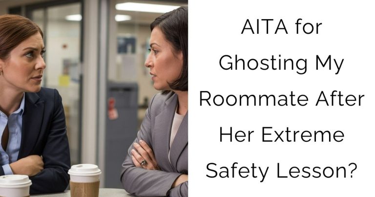 AITA for Ghosting My Roommate After Her Extreme Safety Lesson?