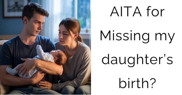 AITA for Missing my daughter’s birth?