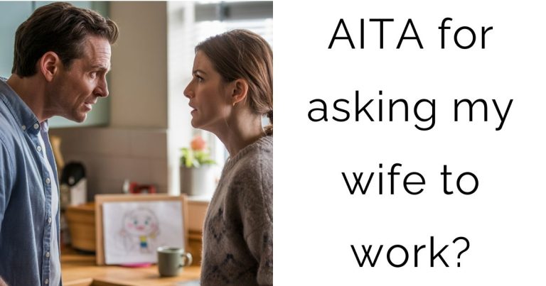 AITA for asking my wife to work?