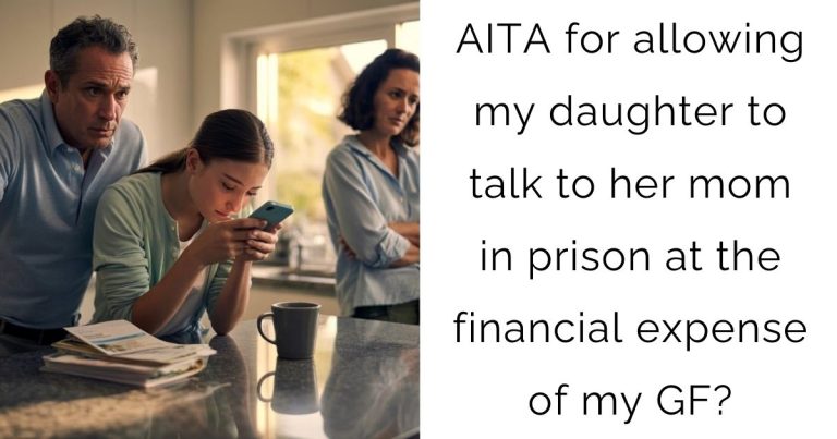 AITA for allowing my daughter to talk to her mom in prison at the financial expense of my GF?