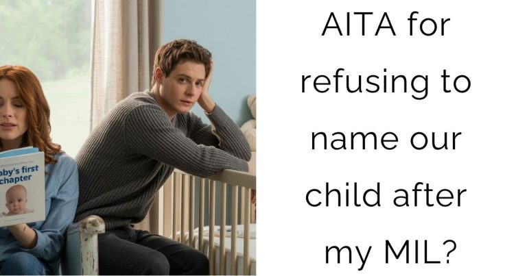 AITA for refusing to name our child after my MIL?