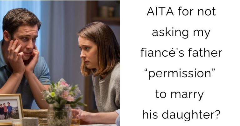 AITA for not asking my fiancé’s father “permission” to marry his daughter?