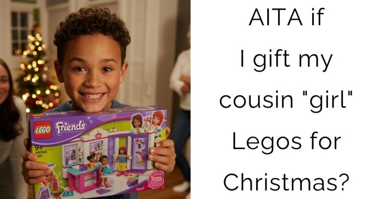AITA if I gift my cousin “girl” Legos for Christmas?