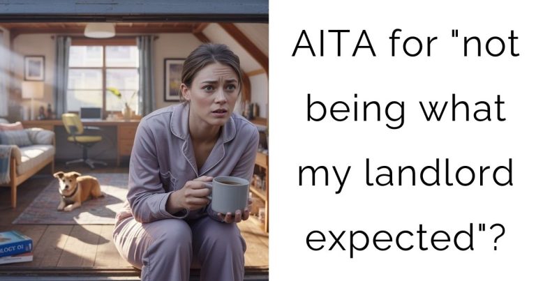 AITA for “not being what my landlord expected”?