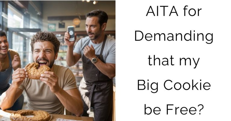 AITA for Demanding that my Big Cookie be Free?