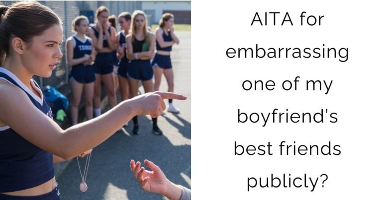 AITA for embarrassing one of my boyfriend’s best friends publicly?