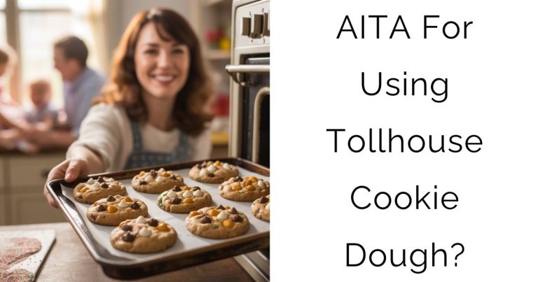 AITA For Using Tollhouse Cookie Dough?