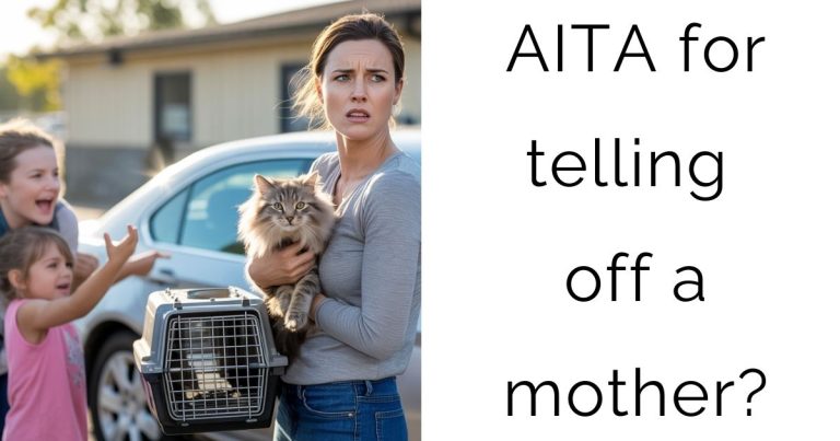 AITA for telling off a mother?