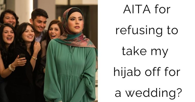 AITA for refusing to take my hijab off for a wedding?