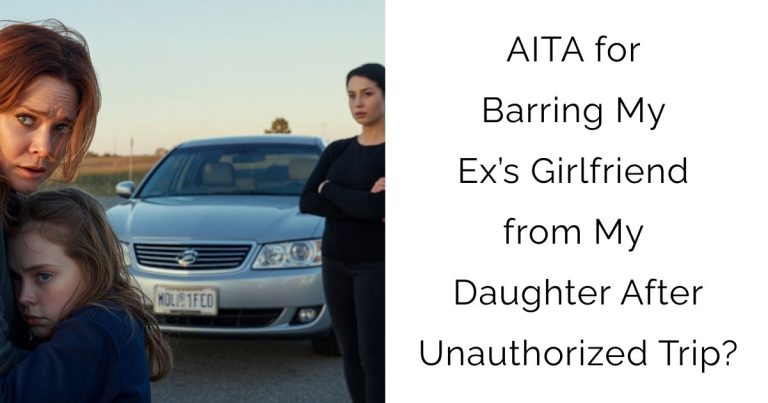 AITA for Barring My Ex’s Girlfriend from My Daughter After Unauthorized Trip?