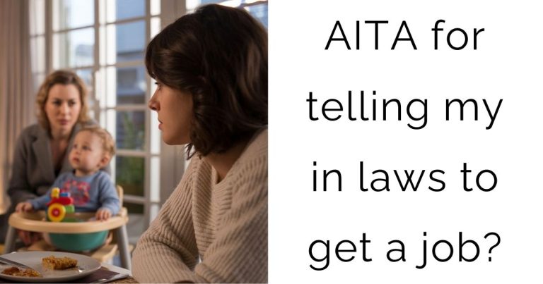 AITA for telling my in laws to get a job?