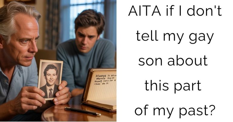 AITA if I don’t tell my gay son about this part of my past?
