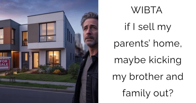 WIBTA if I sell my parents’ home, maybe kicking my brother and family out?
