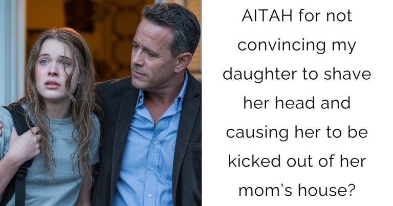 AITAH for not convincing my daughter to shave her head and causing her to be kicked out of her mom’s house?