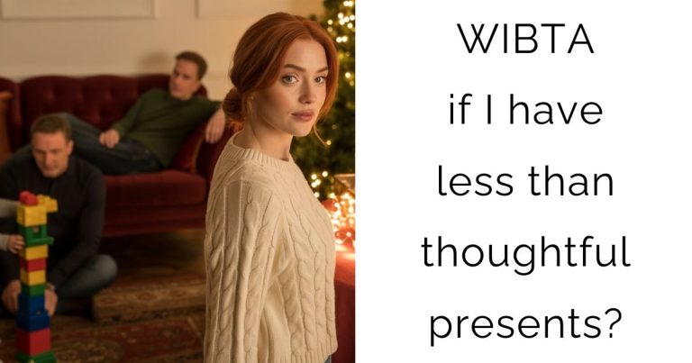 WIBTA if I have less than thoughtful presents?