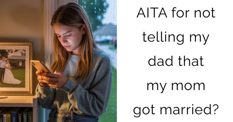 AITA for not telling my dad that my mom got married?