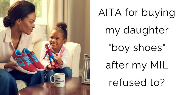 AITA for buying my daughter “boy shoes” after my MIL refused to?