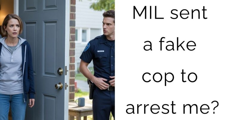 MIL sent a fake cop to arrest me?