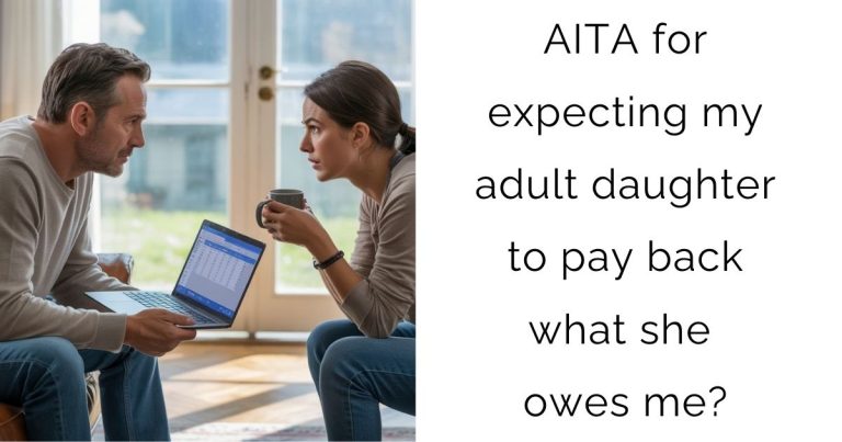 AITA for expecting my adult daughter to pay back what she owes me?