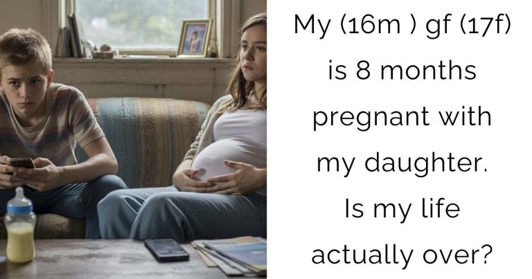 My (16m ) gf (17f) is 8 months pregnant with my daughter. Is my life actually over?