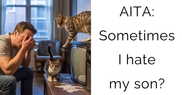 AITA: Sometimes I hate my son?