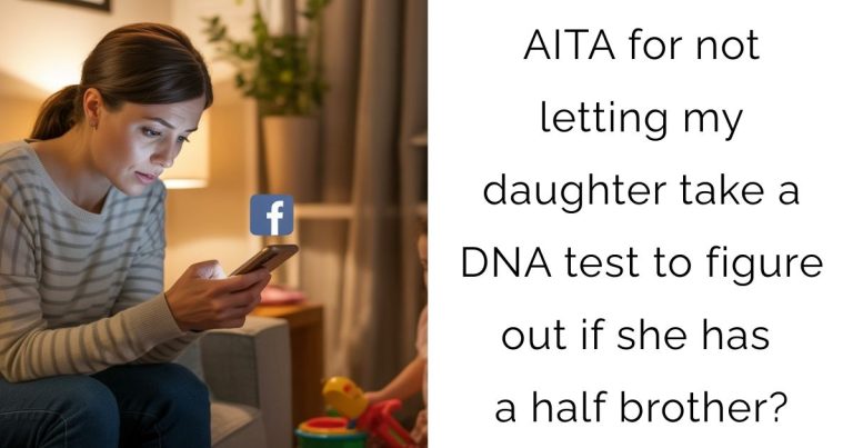 AITA for not letting my daughter take a DNA test to figure out if she has a half brother?