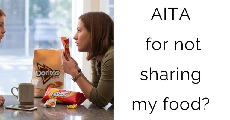 AITA for not sharing my food?