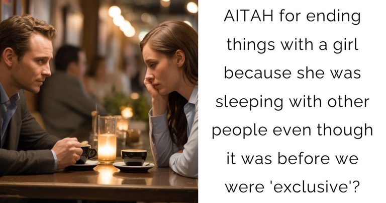 AITAH for ending things with a girl because she was sleeping with other people even though it was before we were ‘exclusive’?