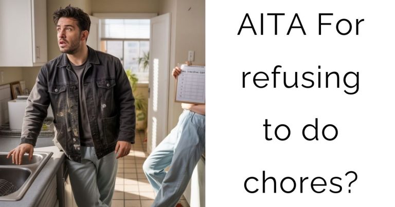 AITA For refusing to do chores?